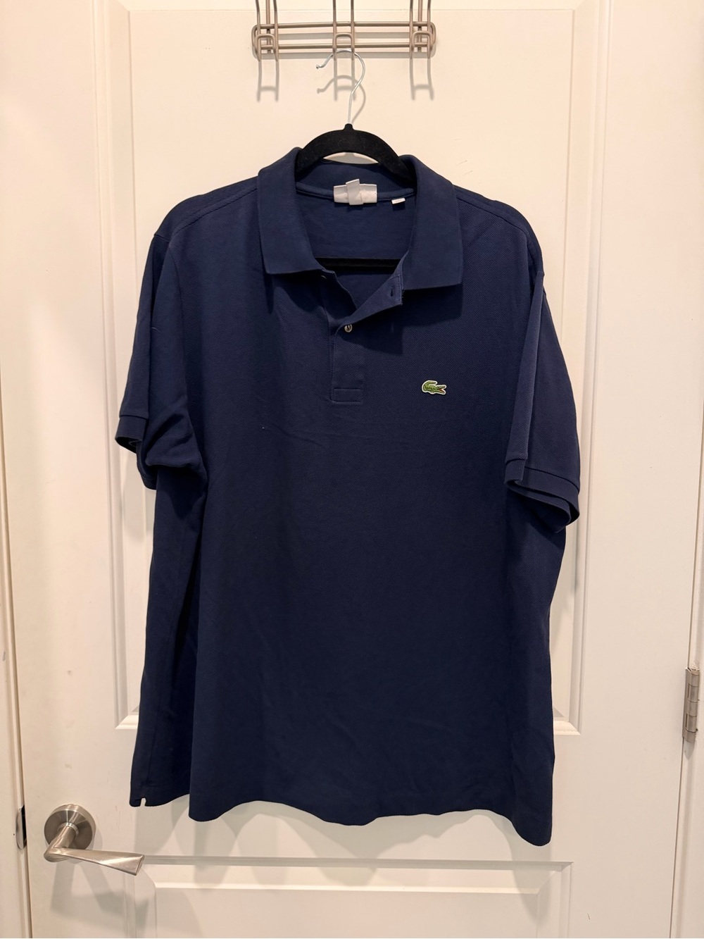 Lacoste Classic Fit Polo Size
XXL Navy Blue Cotton Men’s